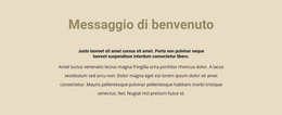 Tema WordPress Multiuso Per Testo Su Sfondo Beige