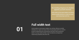 Awesome Joomla Template For Different Texts On The Background