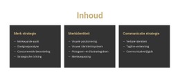 Gratis CSS Voor Inhoud Voor De Site