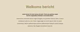 Tekst Op Beige Achtergrond - HTML-Websjabloon