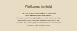 Multifunctioneel WordPress-Thema Voor Tekst Op Beige Achtergrond