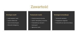 Treść Witryny - Darmowe Szablony