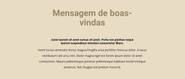 Crie Seu Próprio Site Para Texto Em Fundo Bege