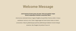 Text On Beige Background - Website Template
