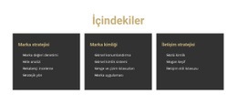 Site Için Içerik Web Sitesi Tasarımı
