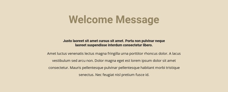 Text on beige background Webflow Template Alternative