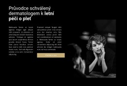 Kosmetička A Konzultace – Přizpůsobitelné Profesionální Téma WordPress