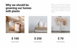 Household products - Html Code Example by Nicepage