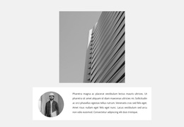 The Engineer Tells - Single Page Website Template