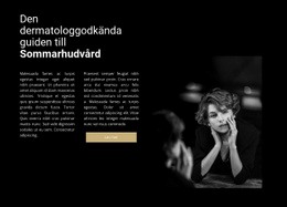 Kosmetolog Och Konsultation - Gratis Webbplatsmall