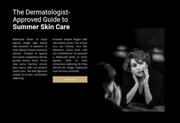 Cosmetologist And Consultation - Free Website Template