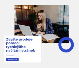 Zvyšte Prodeje – Bezplatná HTML Šablona