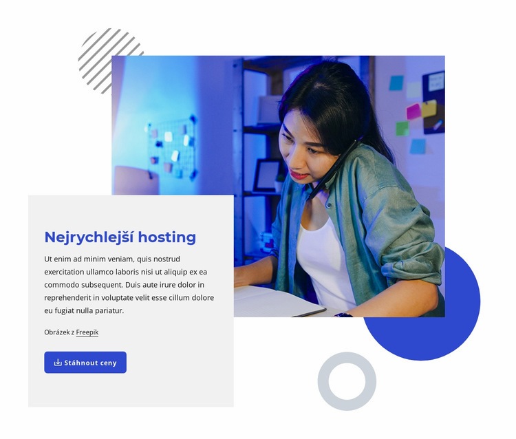 Nejrychlejší hosting Téma WordPress