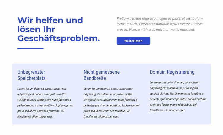 Europäisches Premium-Hosting Website design