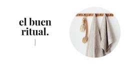 Rituales De Baño: Plantilla HTML5 Multipropósito