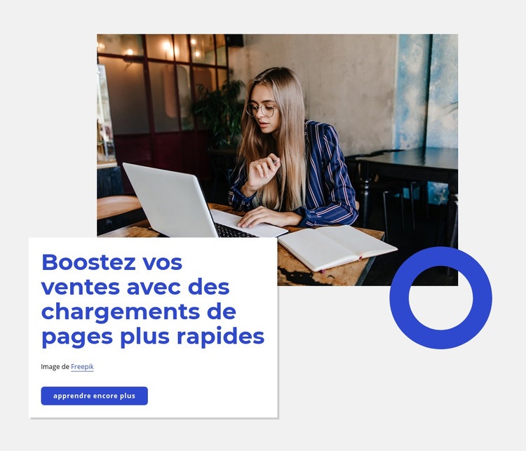 De stimuler les ventes Modèles de constructeur de sites Web