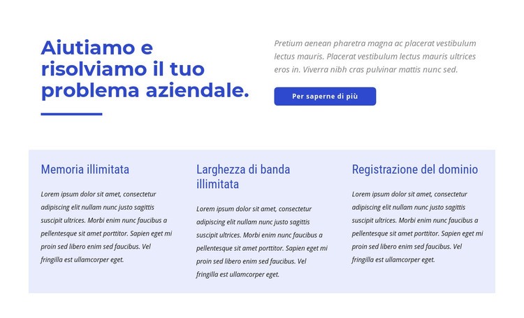 Hosting europeo premium Progettazione di siti web