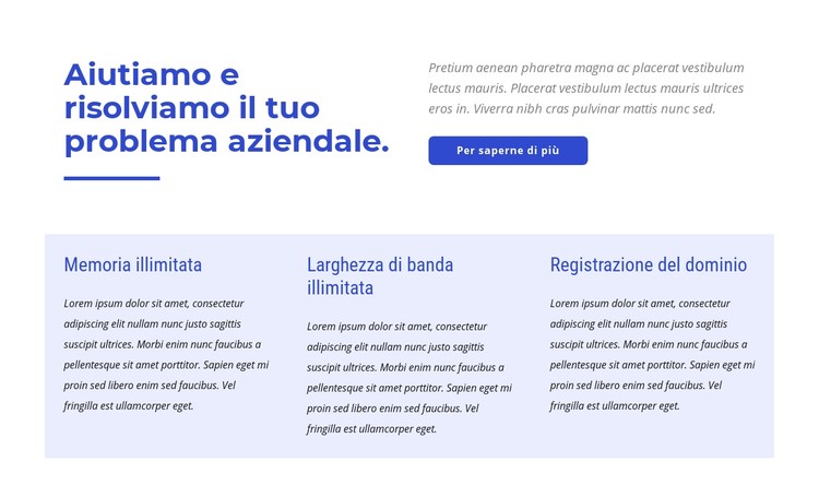 Hosting europeo premium Modello CSS