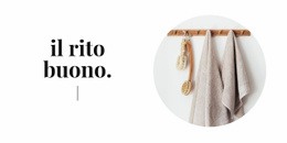 Rituali Del Bagno - Modello HTML5 Multiuso