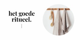 Badrituelen - Responsieve Websitesjablonen
