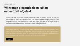 Titel En Twee Teksten Met Een Knop - Responsieve Websitesjablonen