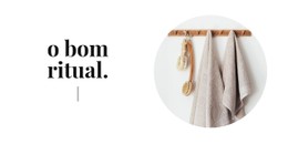 Rituais De Banho Modelo CSS Básico