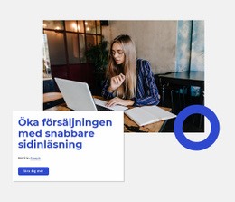 Öka Försäljningen - Gratis HTML-Mall