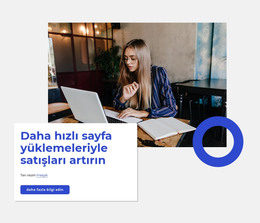 Satışları Artırın - Ücretsiz HTML Şablonu