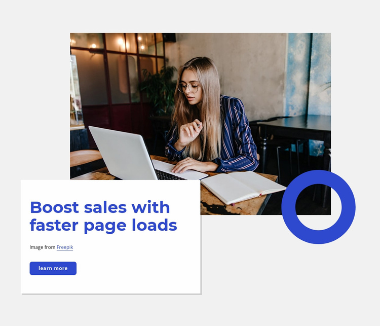 Boost sales Website Template