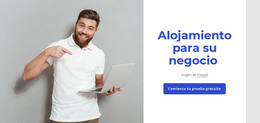 Alojamiento Web Premium: Plantilla Web HTML