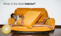 Ideal Interior - Beautiful Web Page Design