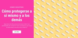 Protege Tu Salud Plantilla HTML CSS Responsiva