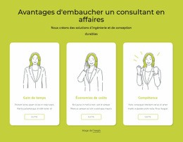 Avantages De Faire Appel À Un Consultant En Entreprise - Maquette De Site Web Moderne