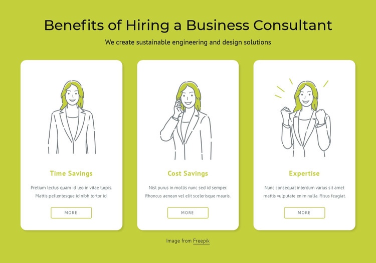 Benefits of hiring a business consultant Html Code Example