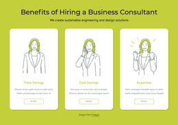 Benefits Of Hiring A Business Consultant HTML Template