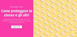 Proteggi La Tua Salute Modello HTML CSS Reattivo