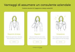 I Vantaggi Di Assumere Un Consulente Aziendale Modello Reattivo HTML5