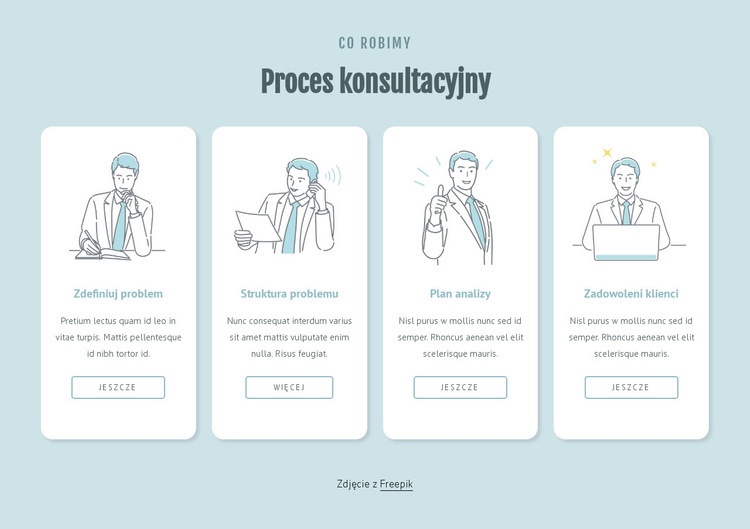 Proces konsultacji Szablon