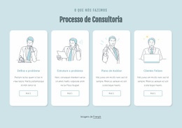 Design De Site Incrível Para Processo Consutante