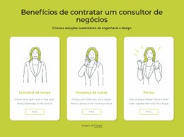 Benefícios De Contratar Um Consultor De Negócios - Design Criativo De Sites Multiuso