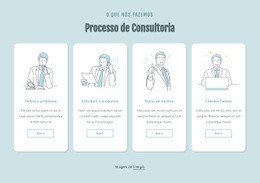 Processo Consutante - Maquete De Site Incrível