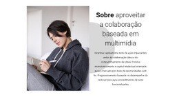 Concurso Para Jovens Designers - Maquete De Site Personalizada