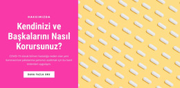 Sağlığınızı Koruyun - Bir Sayfalık Şablon
