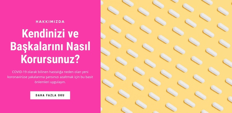 Sağlığınızı koruyun HTML5 Şablonu