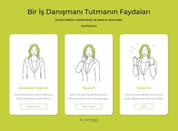 Bir Iş Danışmanı Tutmanın Faydaları - Modern Web Sitesi Modeli