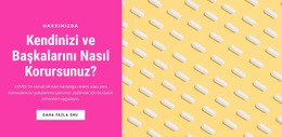 Sağlığınızı Koruyun - Duyarlı Web Sitesi Tasarımı