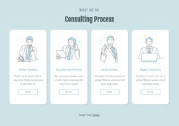Web Page Design For Consuting Process