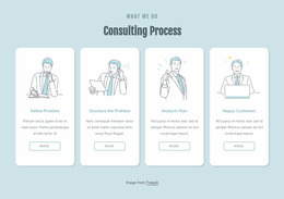 Consuting Process - Awesome Website Mockup