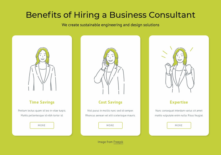 Benefits of hiring a business consultant WordPress Website Builder