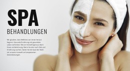 Spa Behandlung - Website Creation HTML